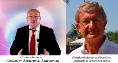 Didier Pénissard et Christian Godefroy révèlent leurs secrets pour prendre la parole à l'improviste