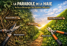 La parabole de la haie pour ne pas se décourager aux premières difficultés