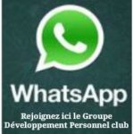 WhatsApp groupe développement personnel